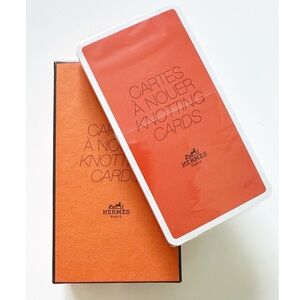 NIB auth HERMÈS Cartes À Nouer / How to Tie Scarf Knotting Cards